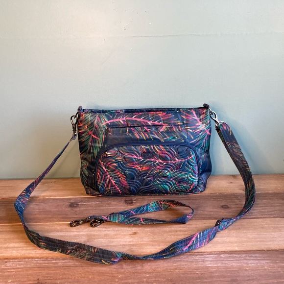 lug Bags Lug Samba Xl Rfidblocking Crossbody Bag In Tropical Multi